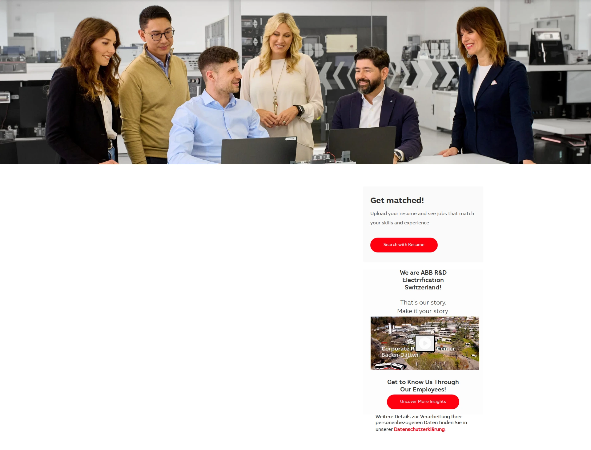 ABB코리아 Strategy & Business Development Intern f/m/d (80-100%) 채용공고
