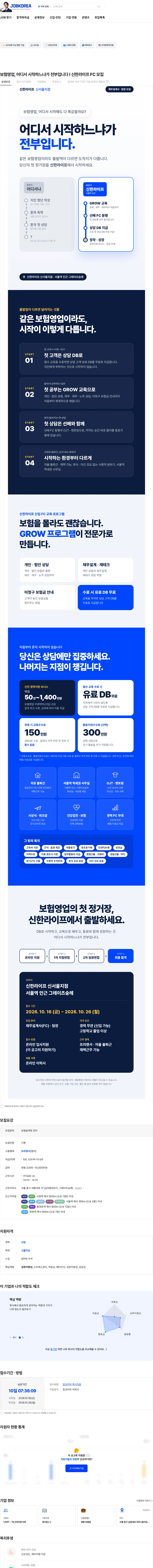 신한라이프 보험영업, 어디서 시작하느냐가 전부입니다 I 신한라이프 FC 모집 채용공고