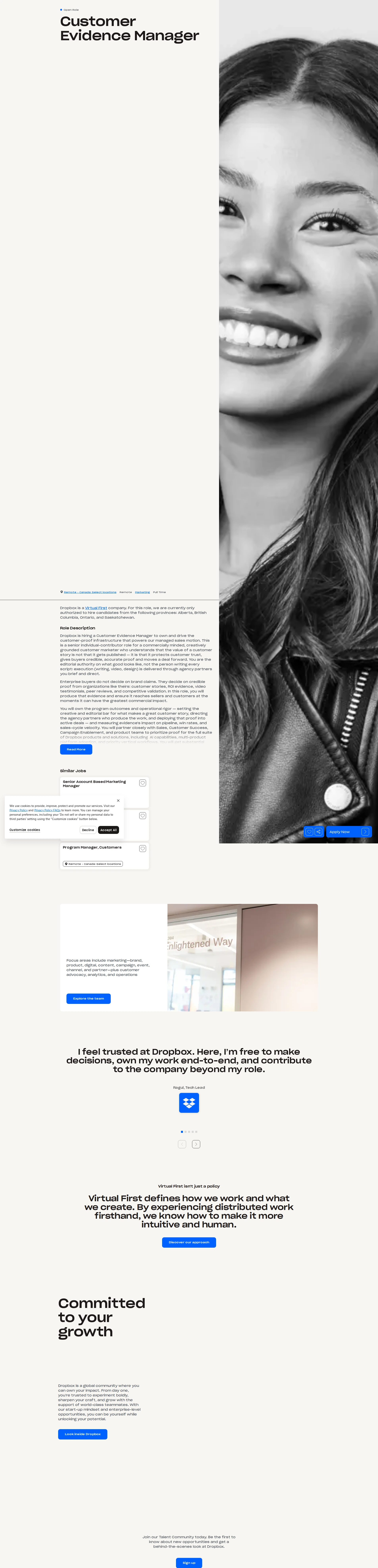 에쓰티케이 Customer Evidence Manager 채용공고